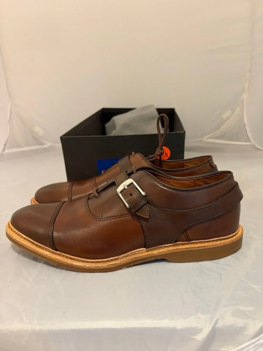 Allen Edmonds Park Avenue Velo Chill brown leather dress shoes men’s size 9.5